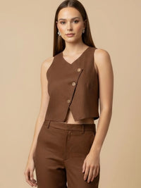 Anastasia Blouse Brown