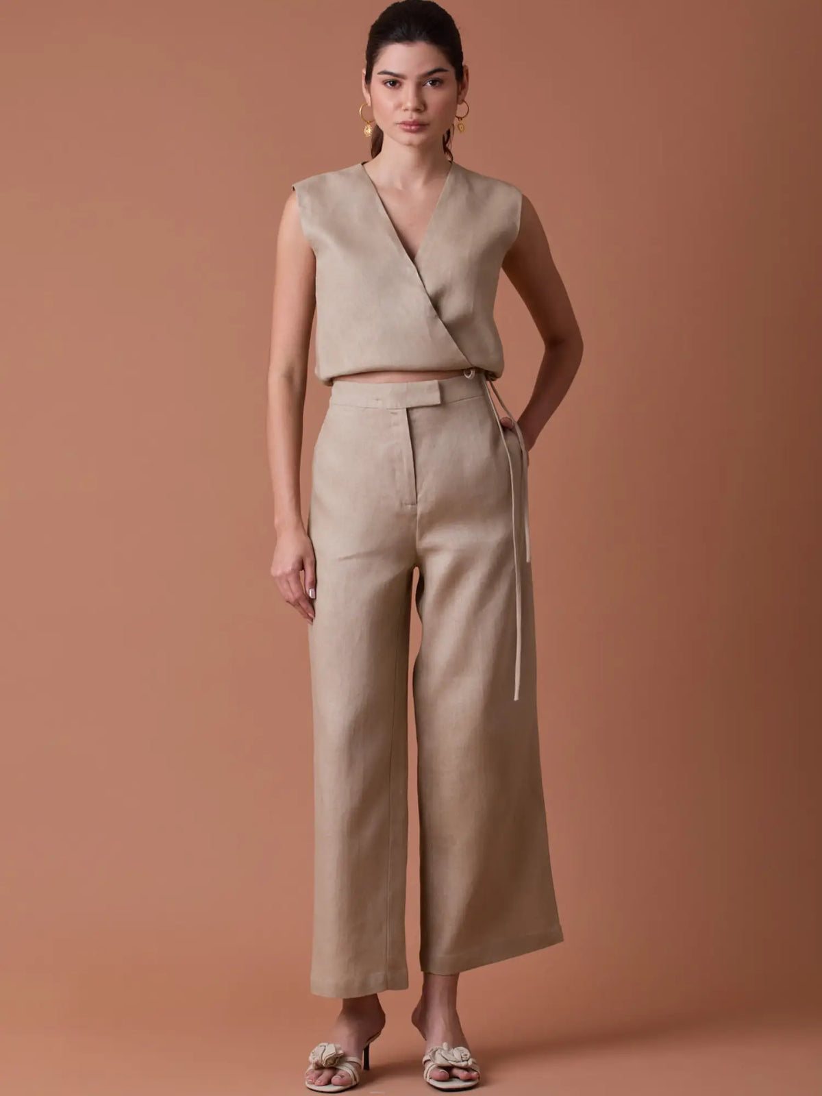 Jensen Long Pants Khaki