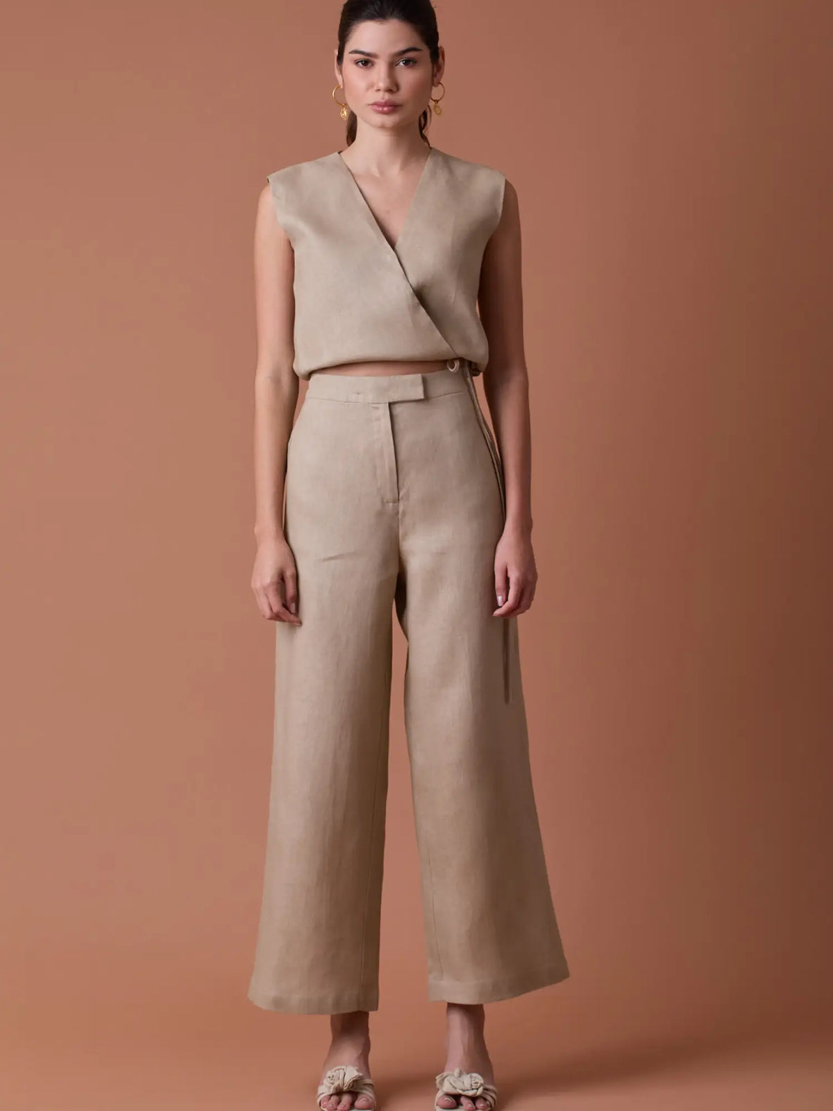 Jensen Long Pants Khaki
