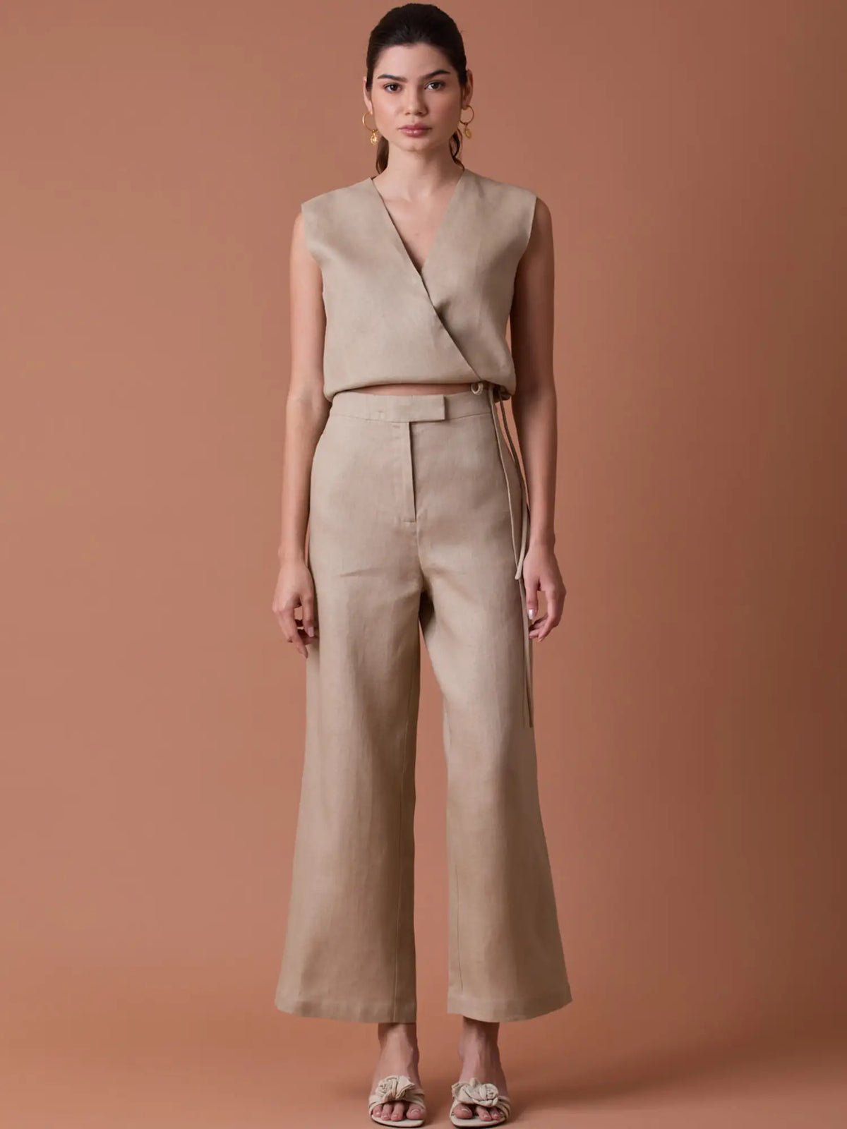 Jensen Long Pants Khaki