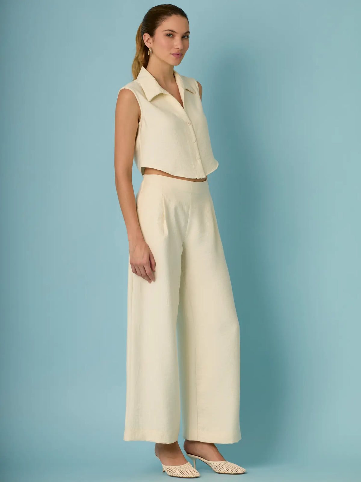 Ameliana Long Pants Vanilla