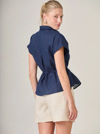 Celestial Blouse Navy