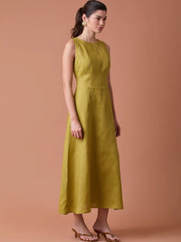 Palermo Long Dress Yellow
