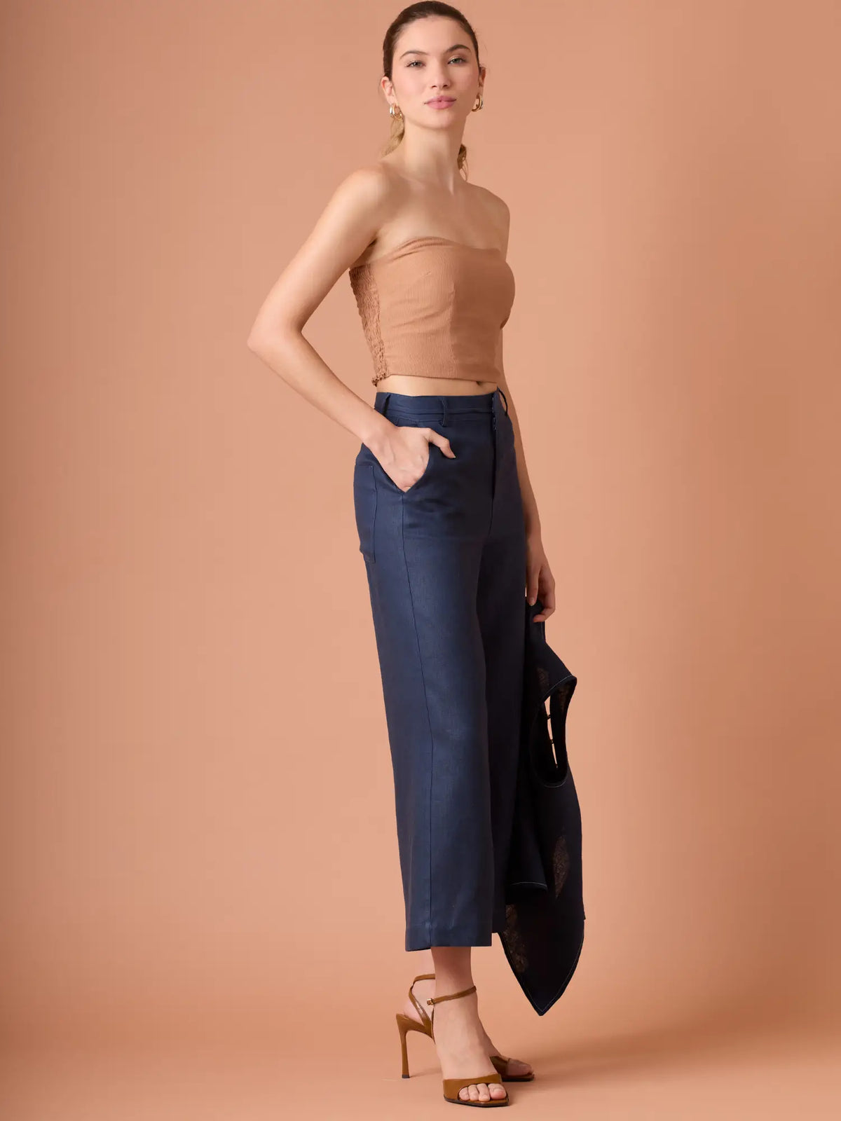 Dama Long Pants Navy