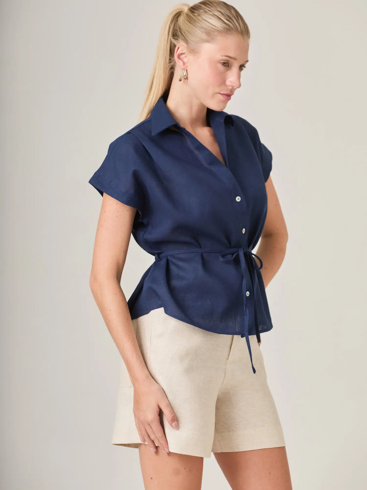 Celestial Blouse Navy