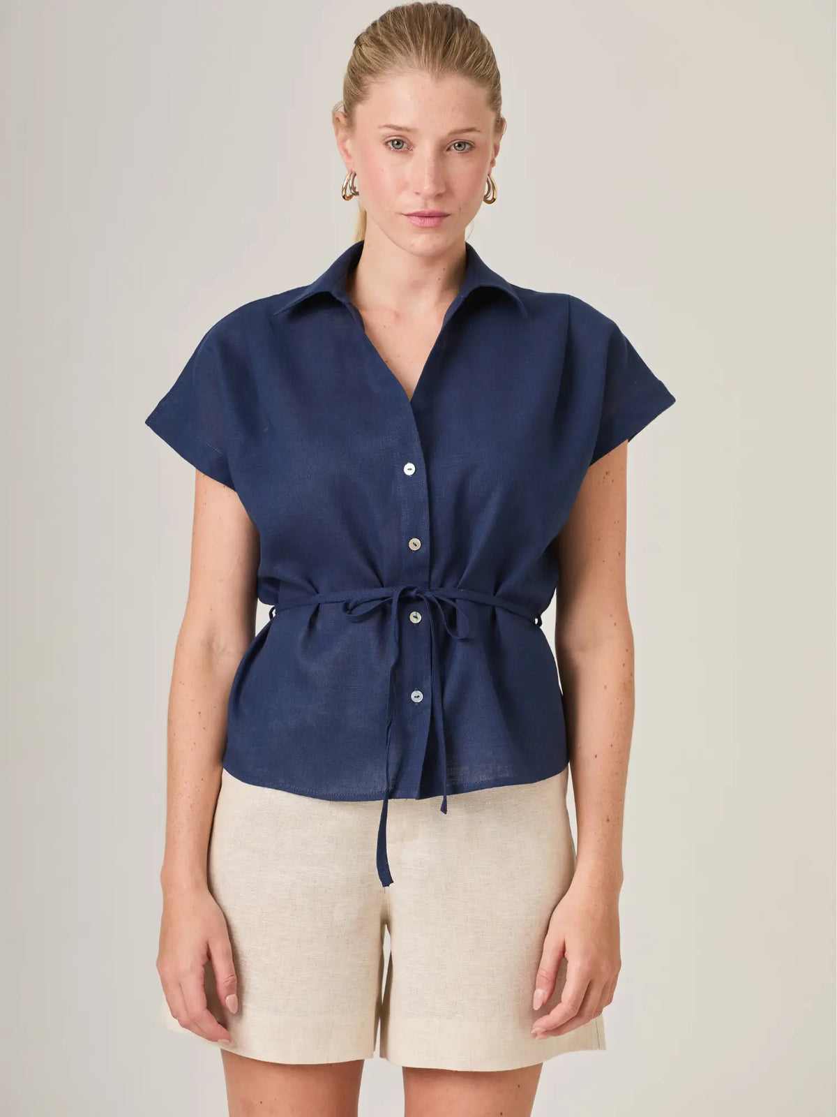Celestial Blouse Navy