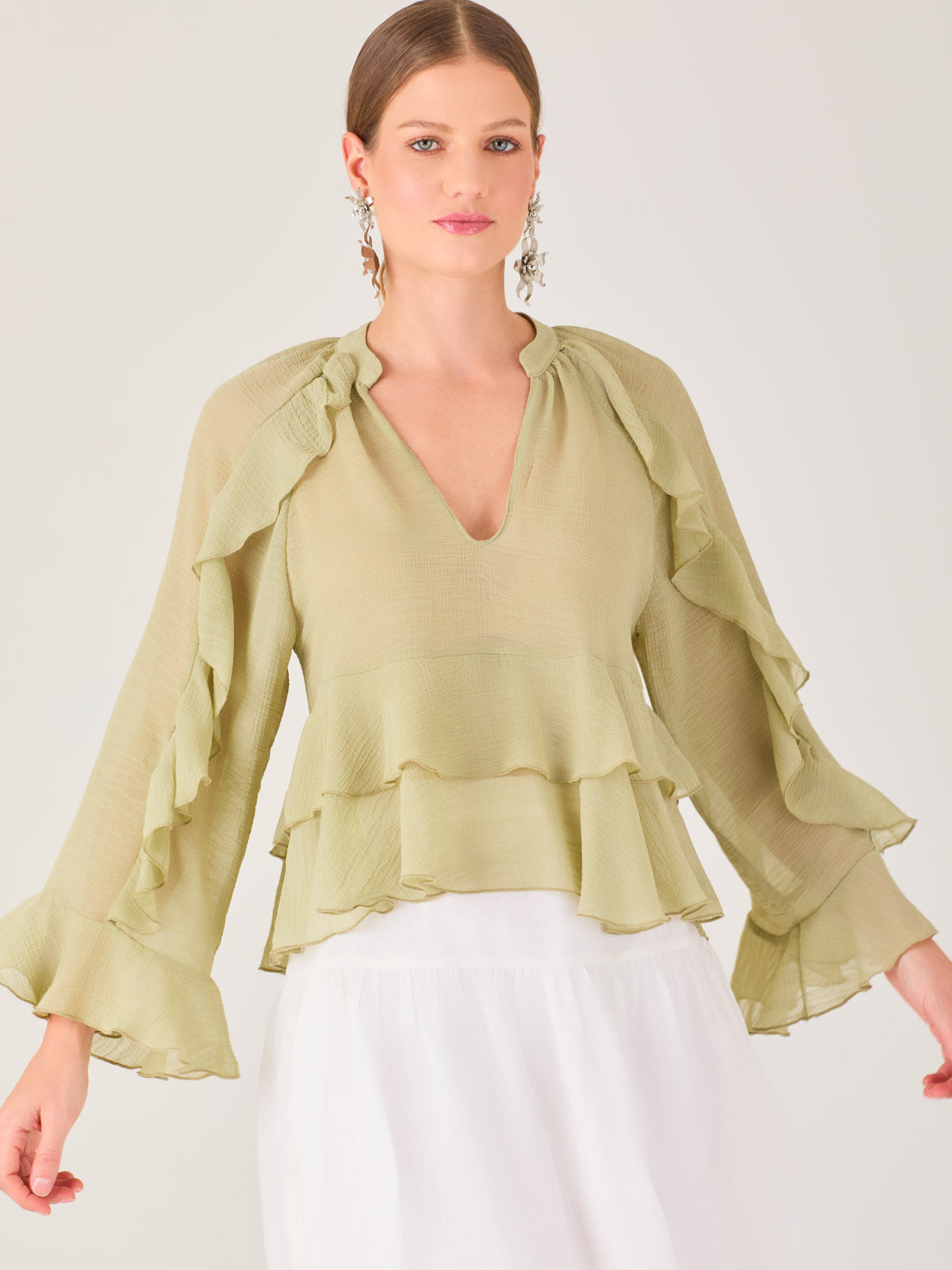 Alpha Blouse Olive