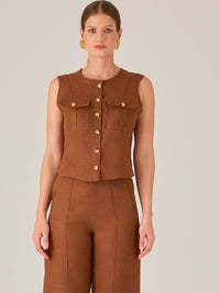 Kurnikova Blouse Brown