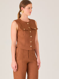 Kurnikova Blouse Brown