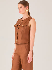 Kurnikova Blouse Brown