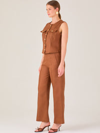 Kurnikova Long Pants Brown