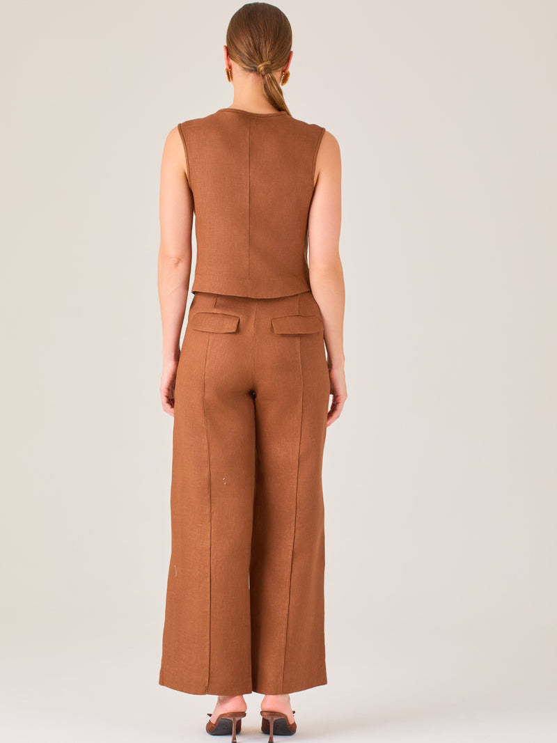 Kurnikova Long Pants Brown