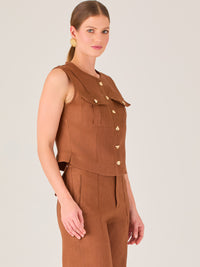 Kurnikova Blouse Brown