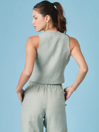 Aishani Blouse Green