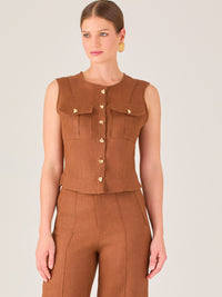 Kurnikova Blouse Brown