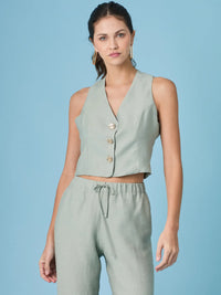 Aishani Blouse Green