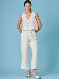 Clive Long Pants Off White