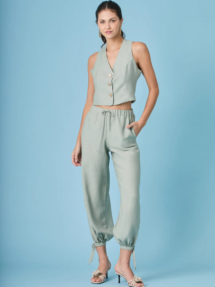 Aishani Long Pants Green