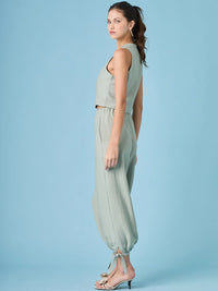 Aishani Long Pants Green