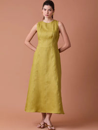 Palermo Long Dress Yellow