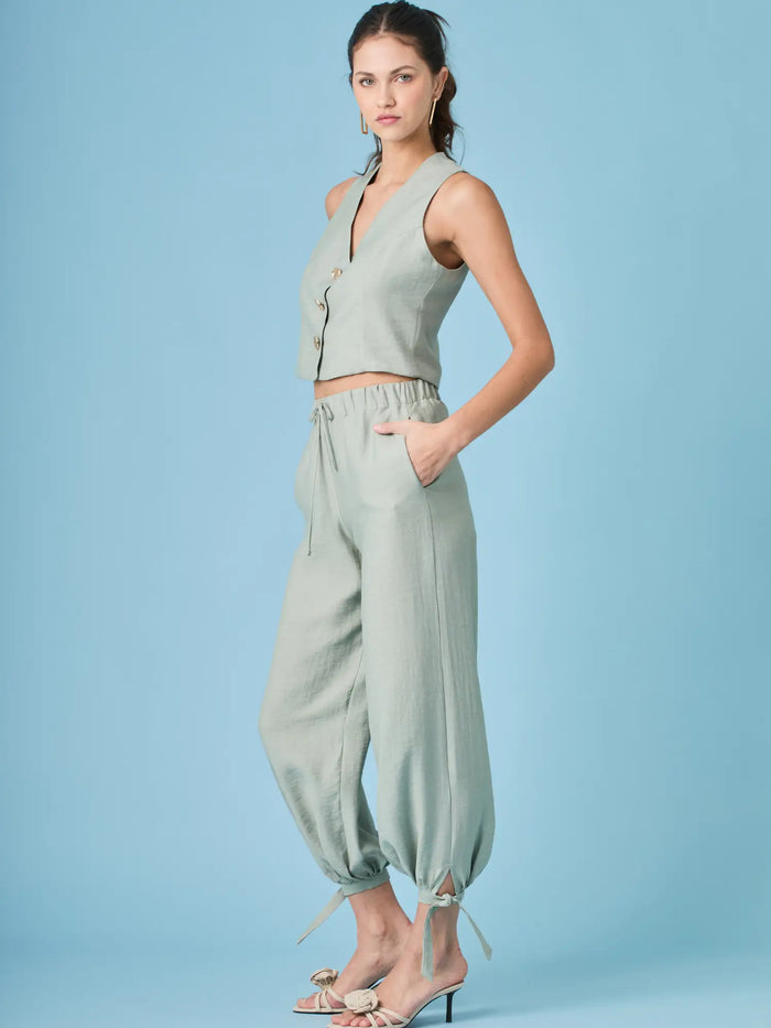 Aishani Long Pants Green