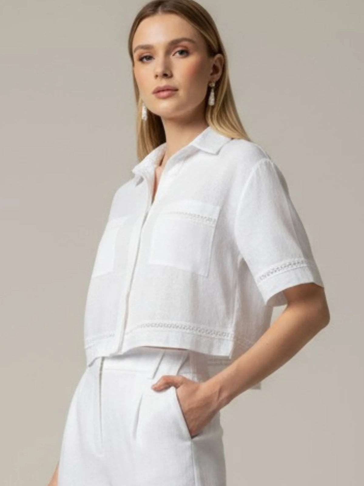 Zira Blouse White