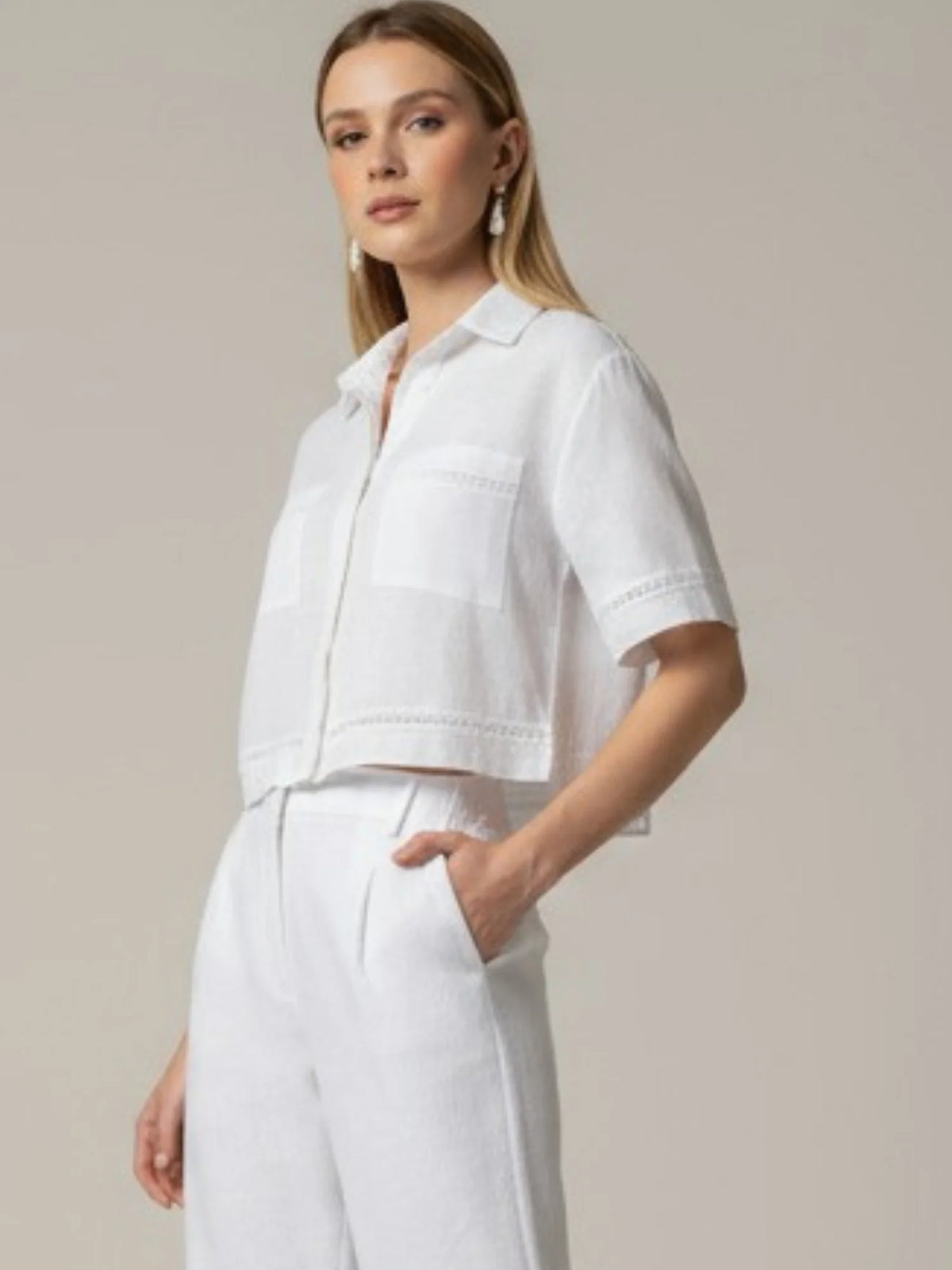 Zira Blouse White