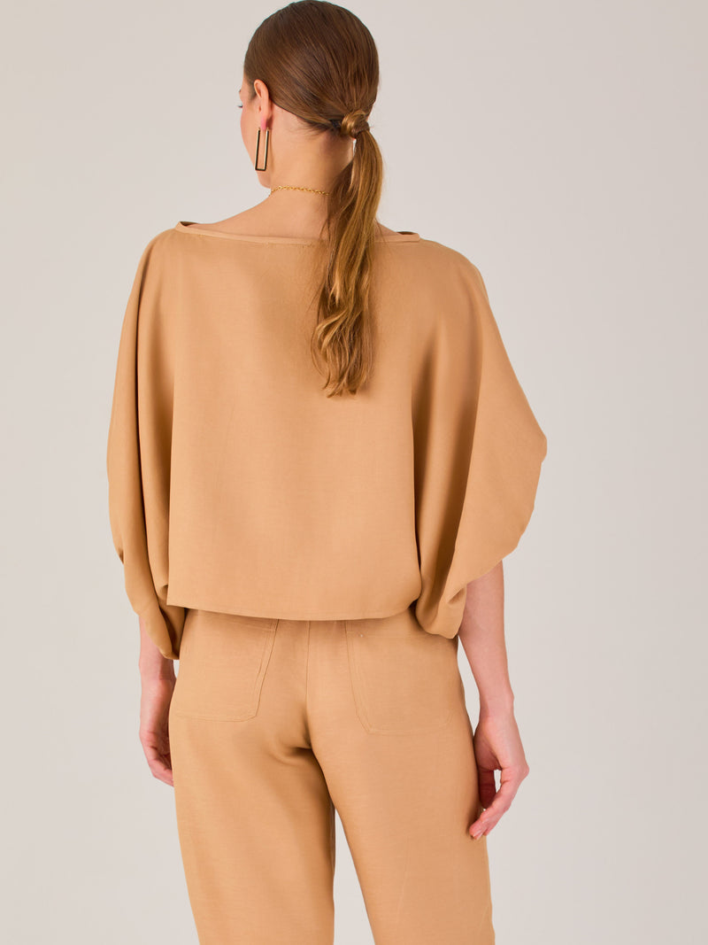 Textura Blouse Camel