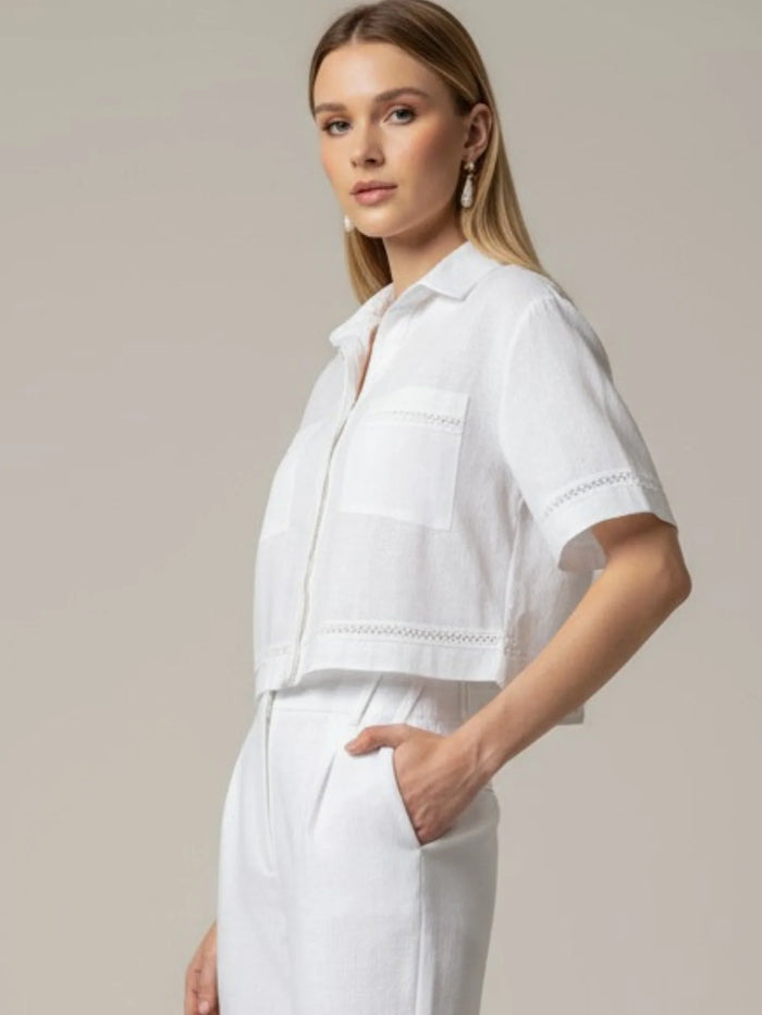 Zira Blouse White