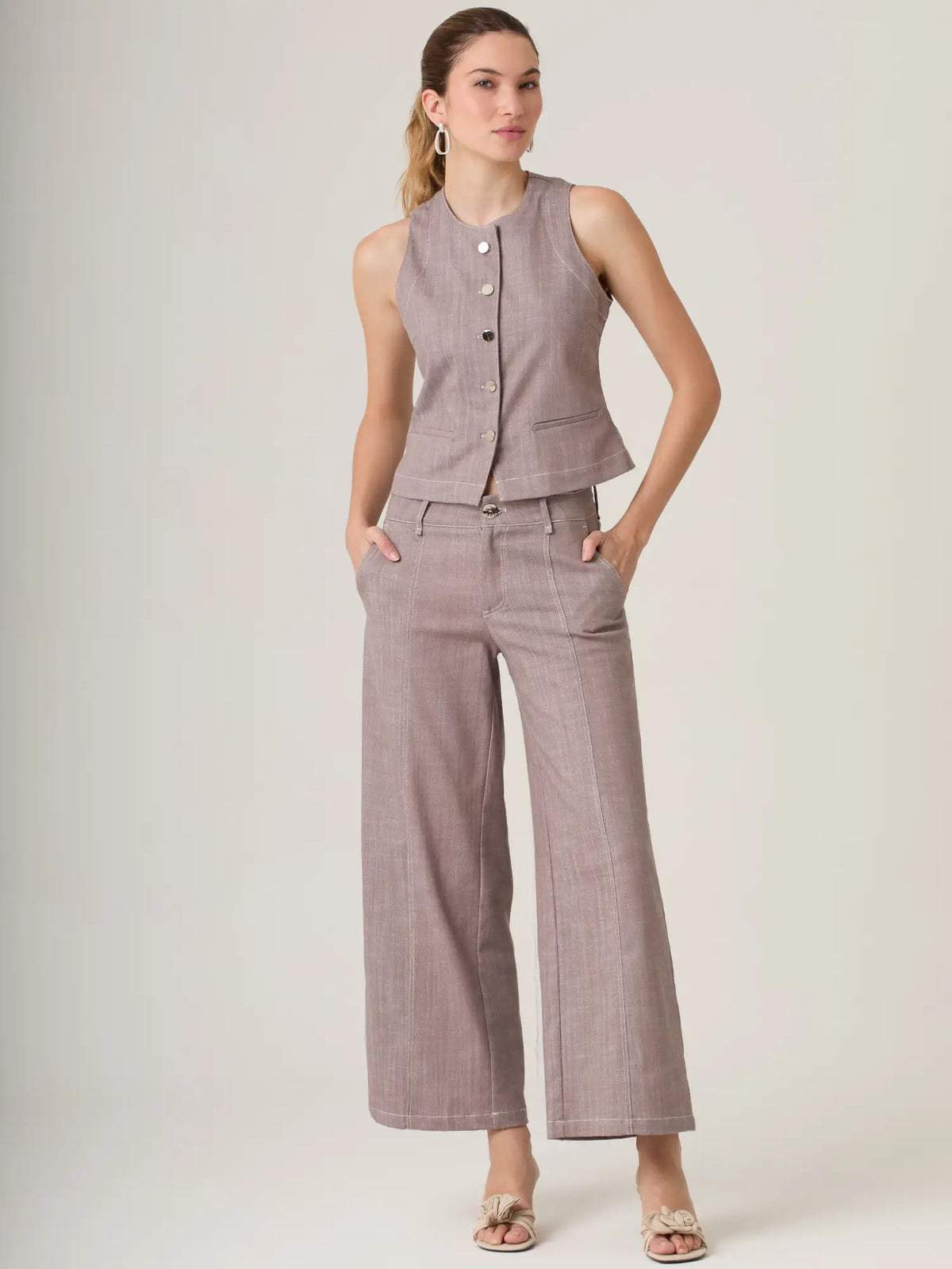 Payge Long Pants Brown