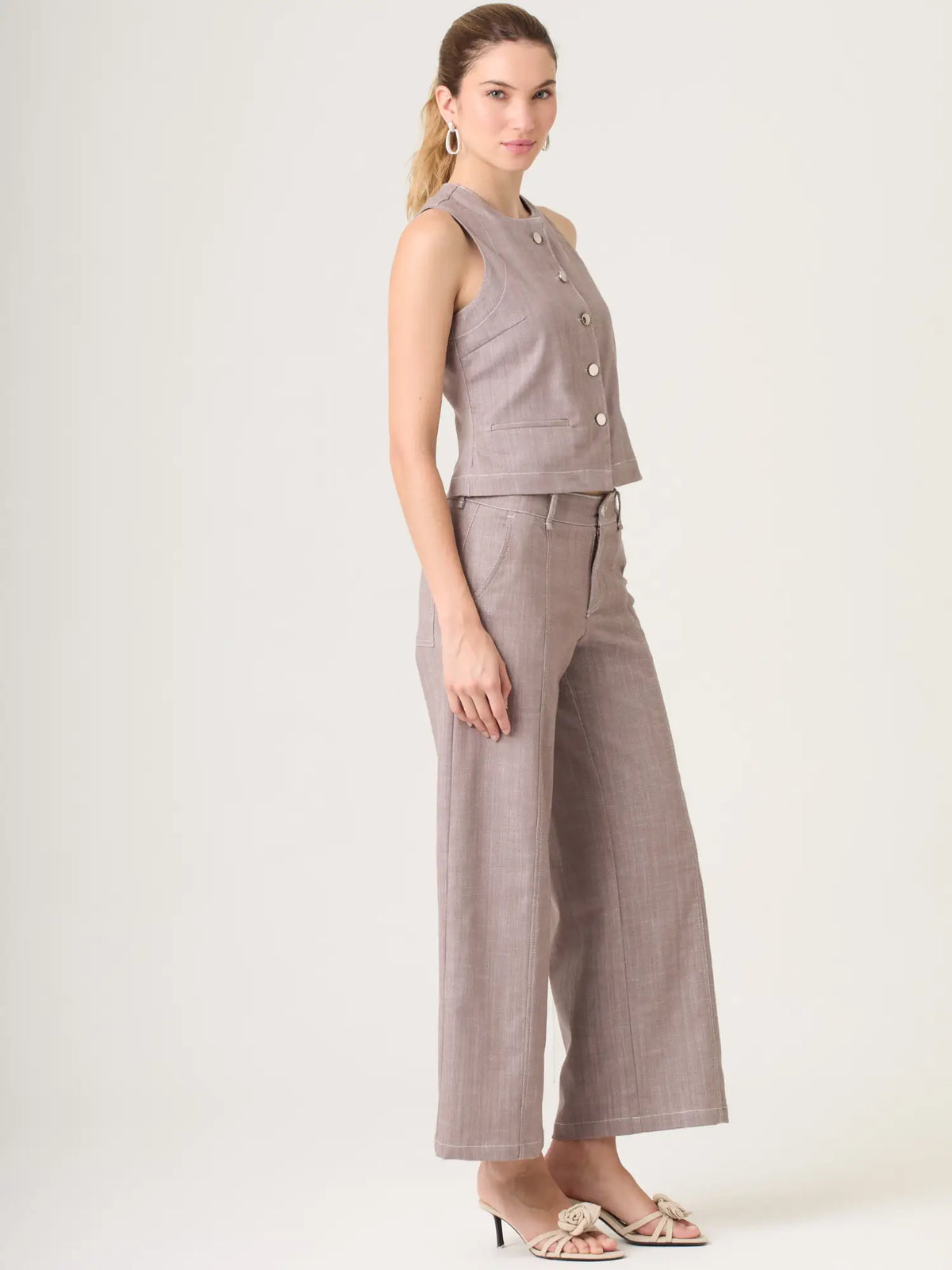 Payge Long Pants Brown