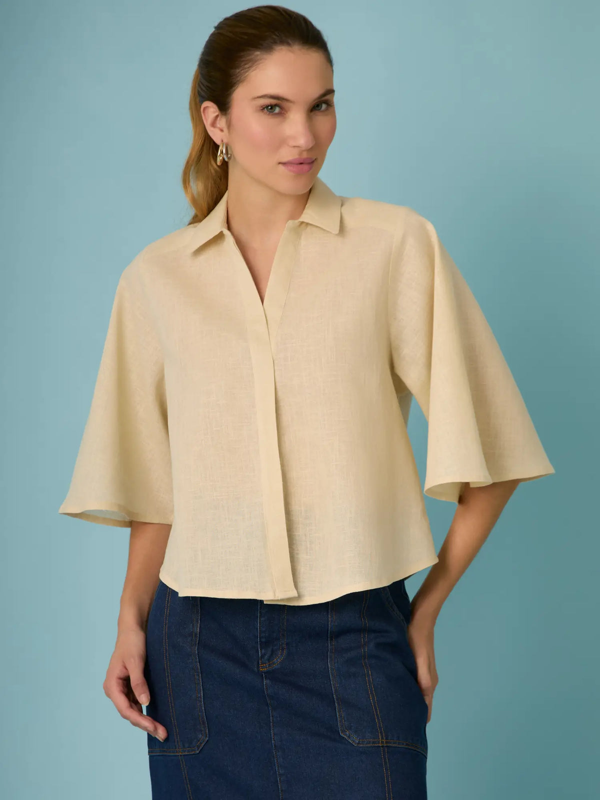 Geniva Blouse Yellow