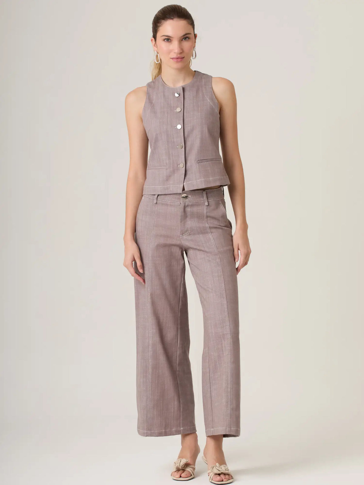 Payge Long Pants Brown