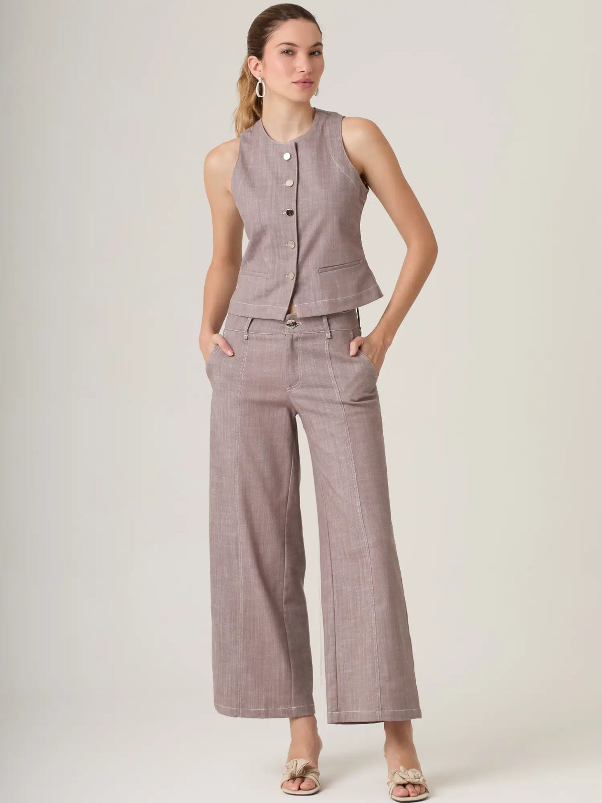 Payge Long Pants Brown