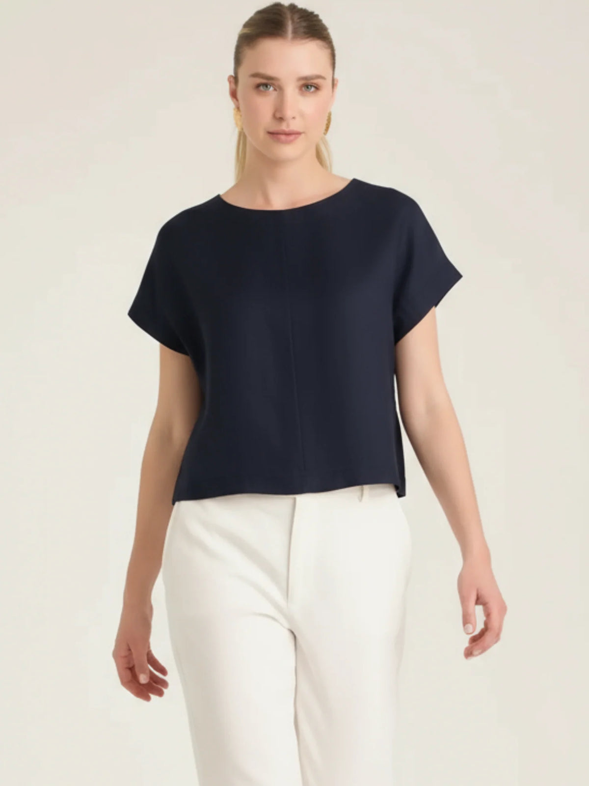 Bonetta Blouse Navy