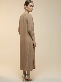 Spiaggia Dress Brown