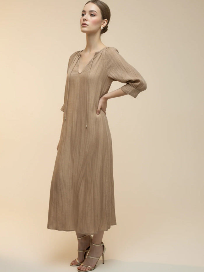 Spiaggia Dress Brown