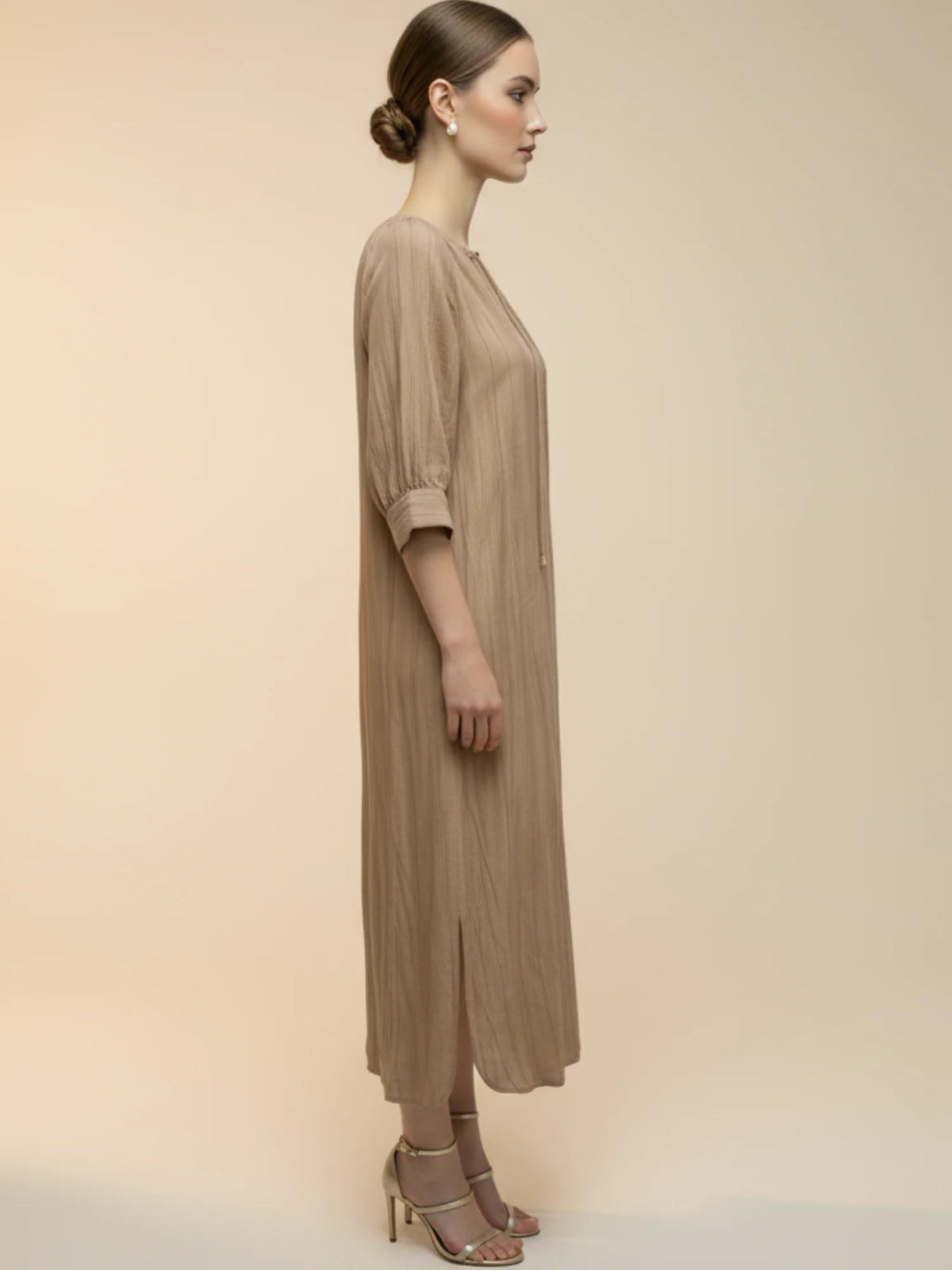 Spiaggia Dress Brown