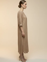 Spiaggia Dress Brown