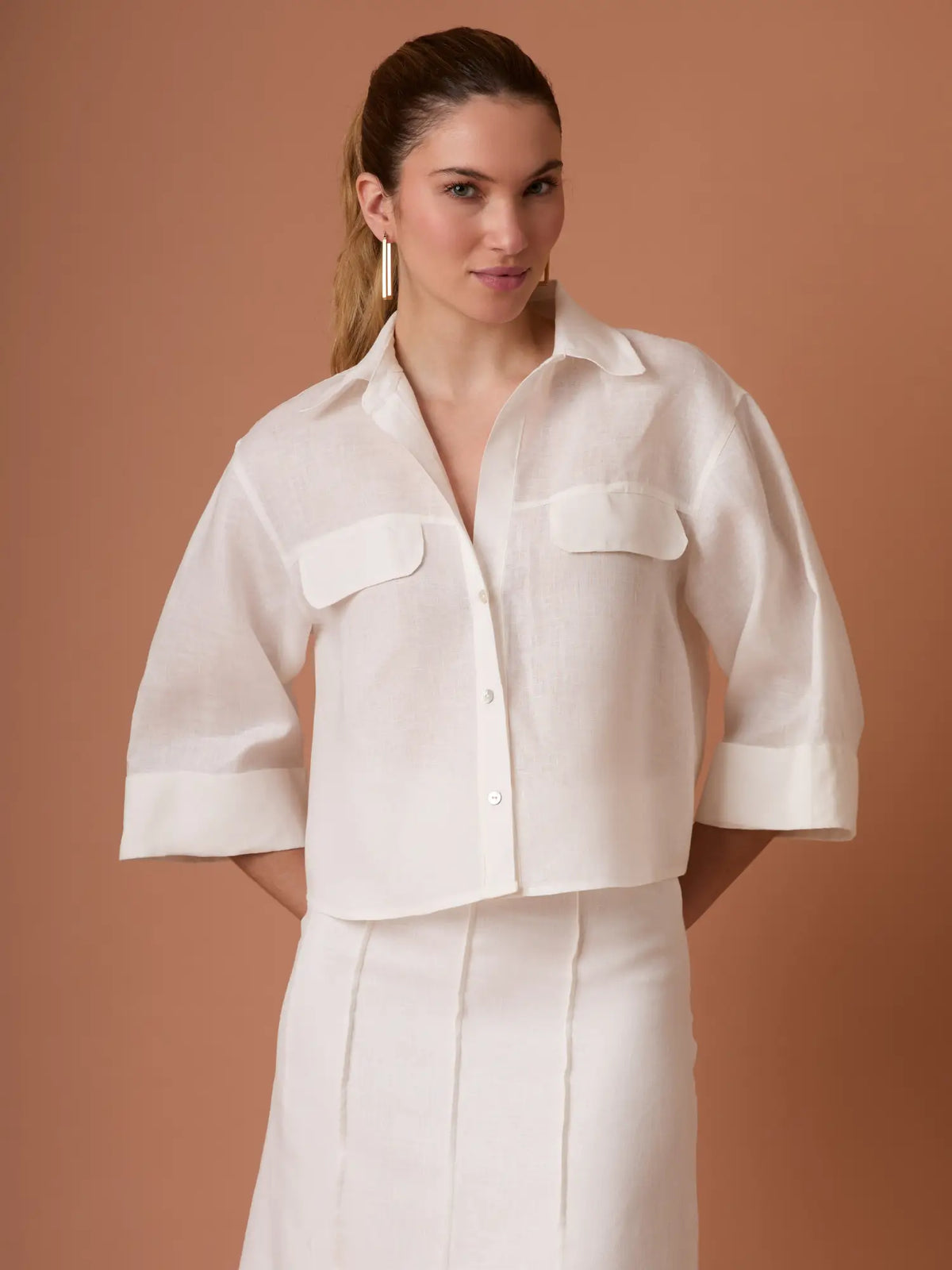 Caprina Blouse Ivory