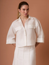 Caprina Blouse Ivory