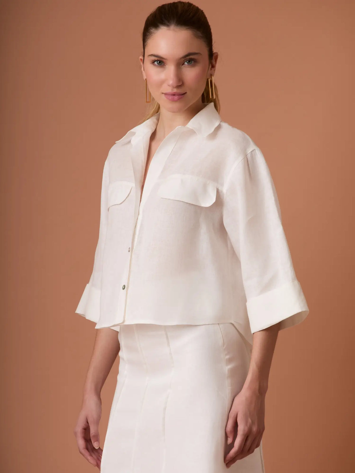 Caprina Blouse Ivory