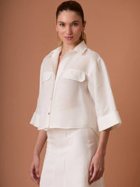 Caprina Blouse Ivory