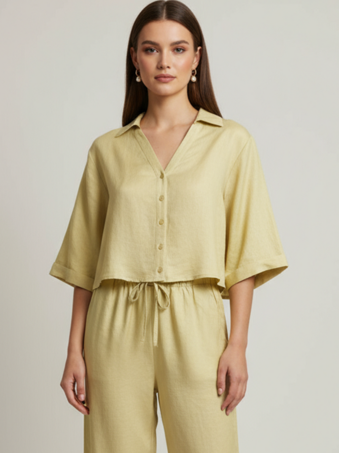 Oriental Blouse Yellow