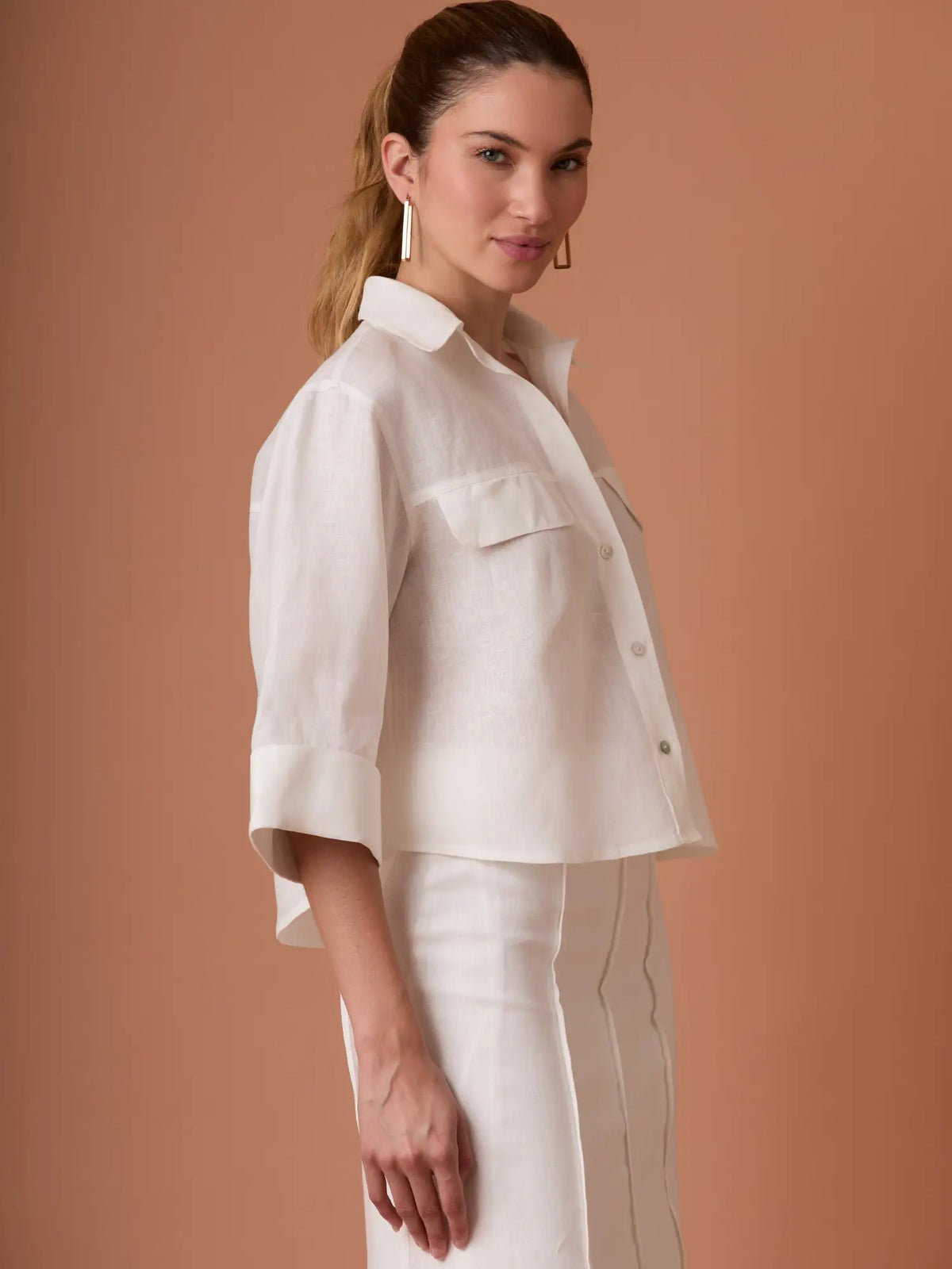 Caprina Blouse Ivory