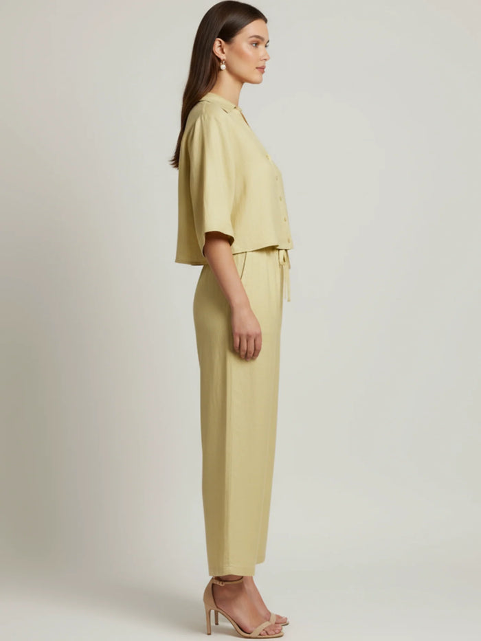 Oriental Long Pants Yellow