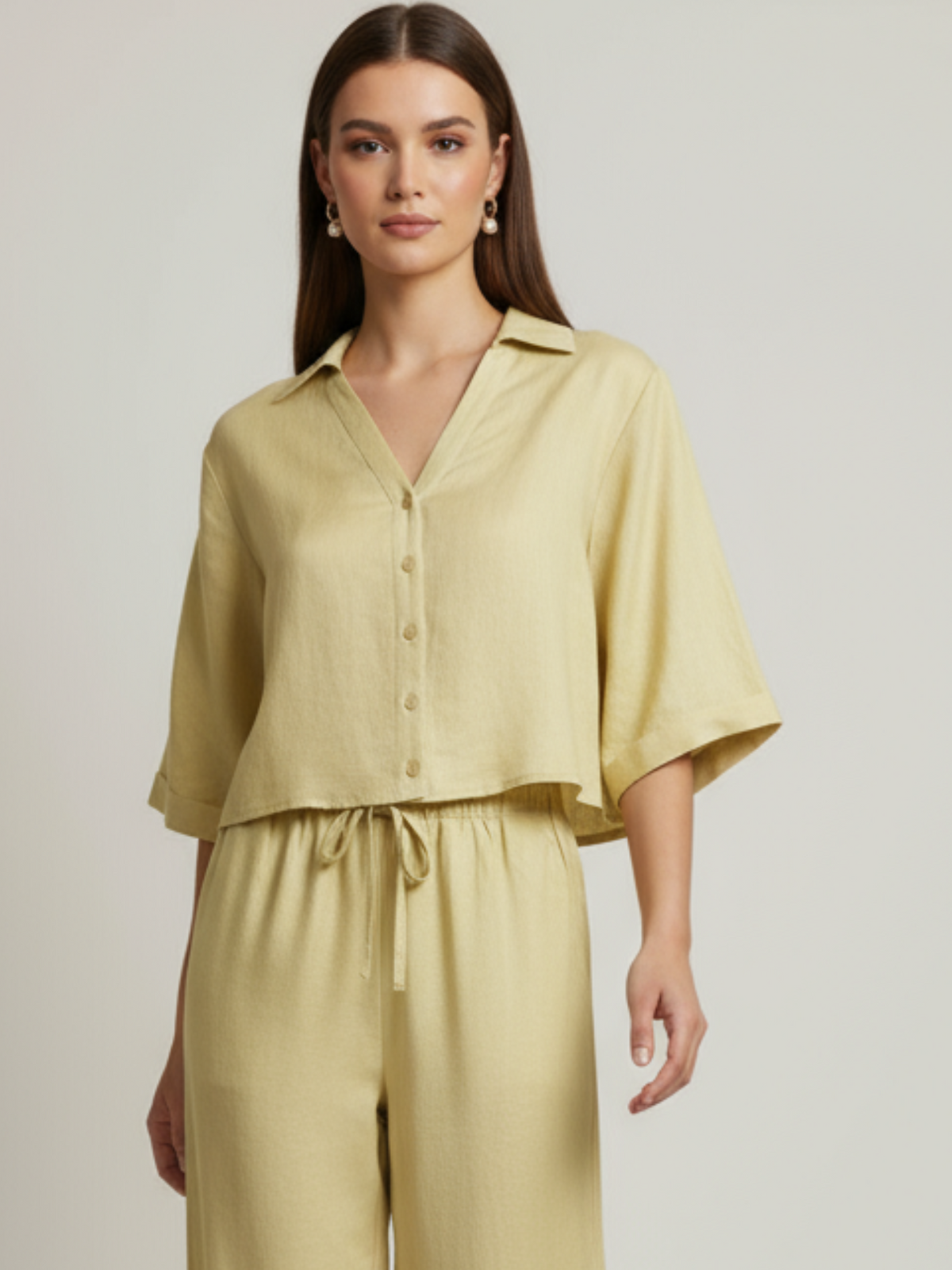 Oriental Blouse Yellow