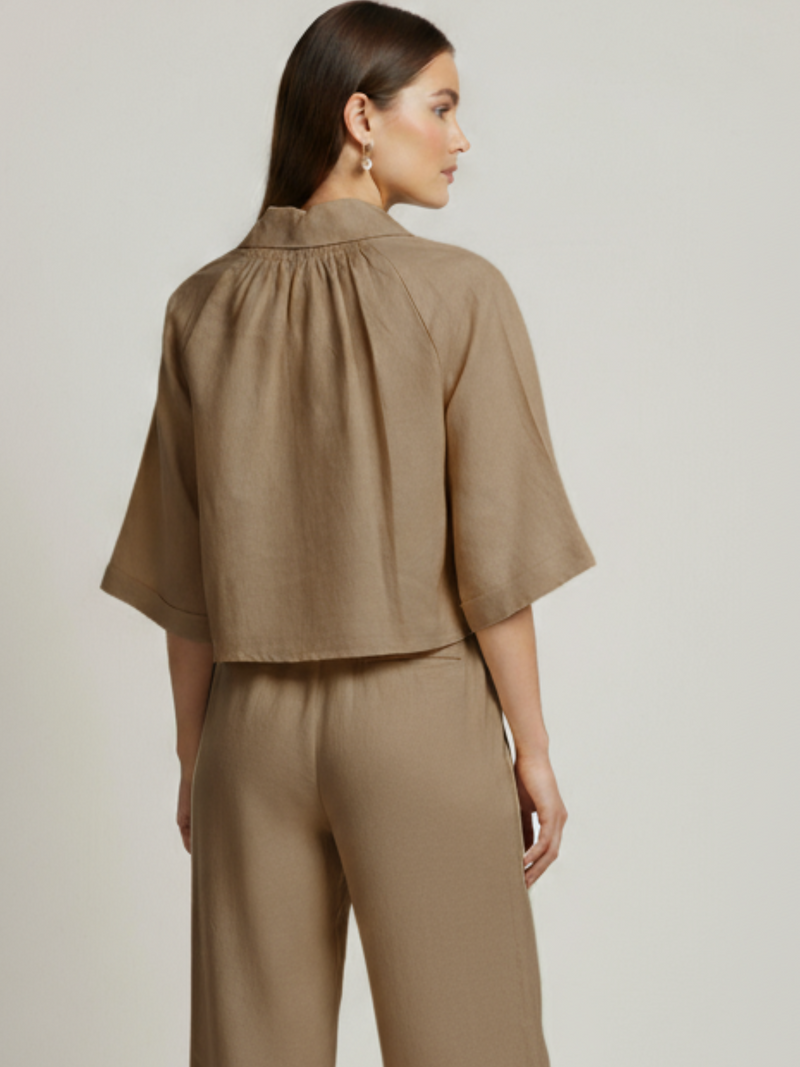 Oriental Blouse Brown