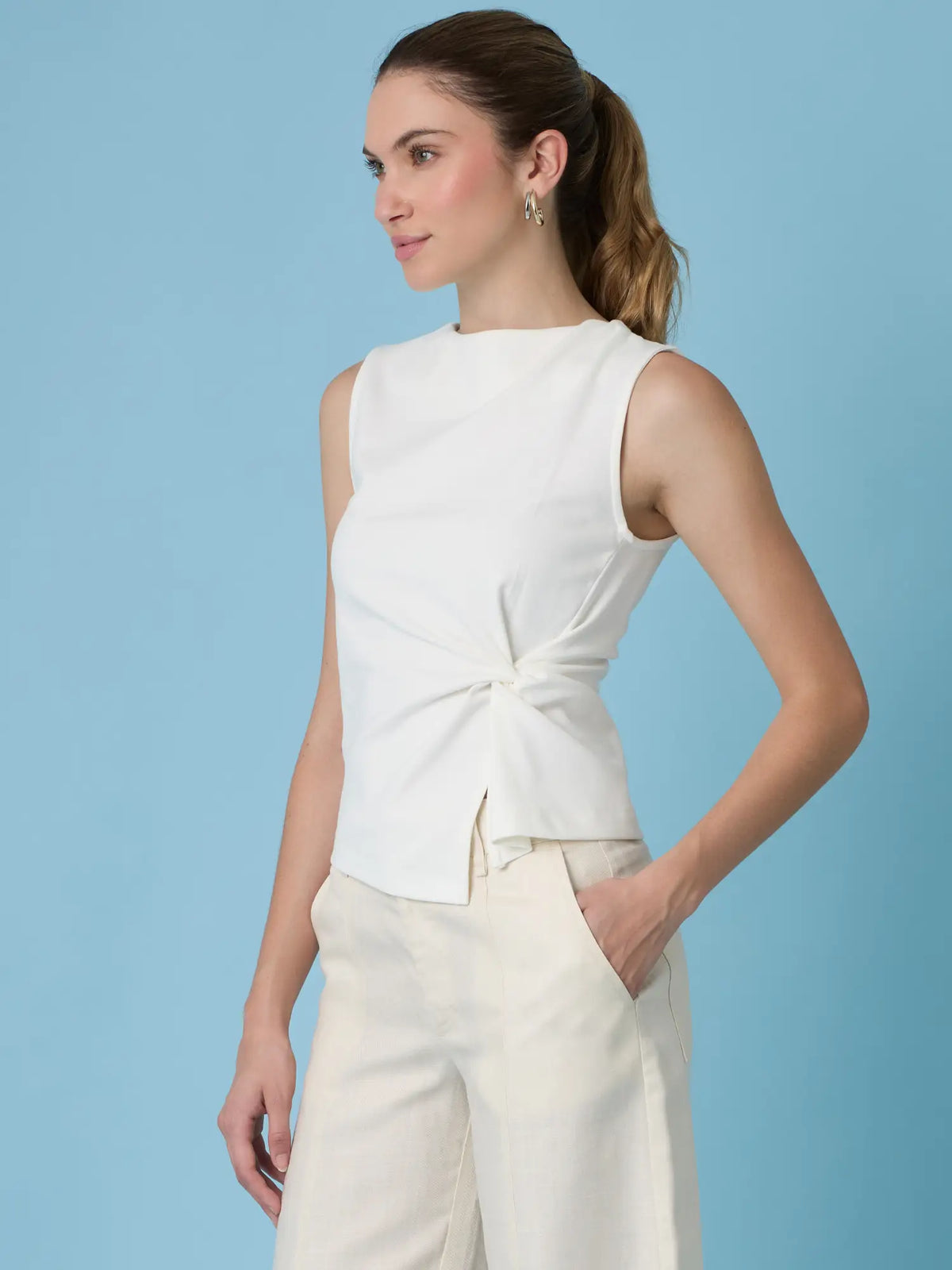 Briette Blouse White