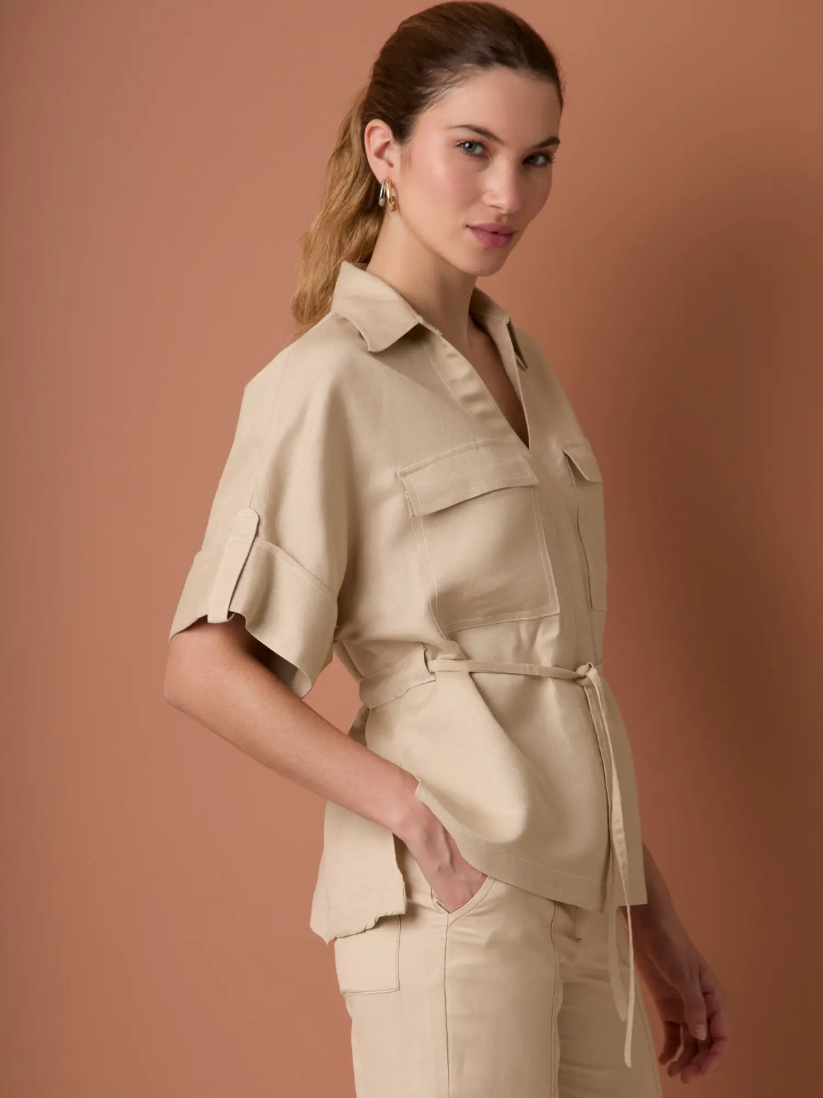 Noruega Blouse Sand